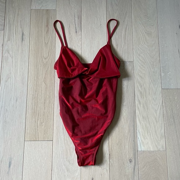 Sold ❤️Vintage to die for bathing suit one piece - Picture 2 of 12